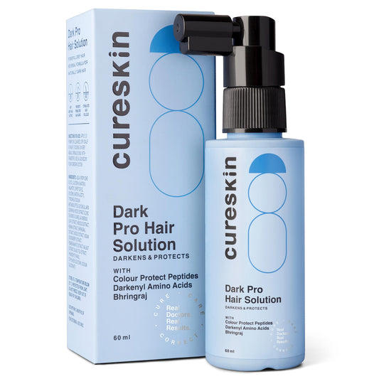 Anti Grey Hair Serum | Reverses & Limits Hair Greying | Dark Pro Hair Solution Natural Hair Darkener, 2.02 Fl Oz (Pack of 1)