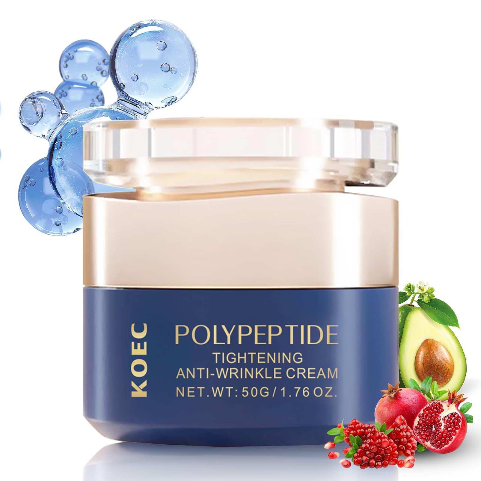 Japanese Wrinkle Cream, Firming Anti Wrinkle Cream, Skin Tightening for Face & Neck, Anti Aging Face Cream for Women Lift and Tighten Skin, Japanese Skin Care 1.76 fl.oz