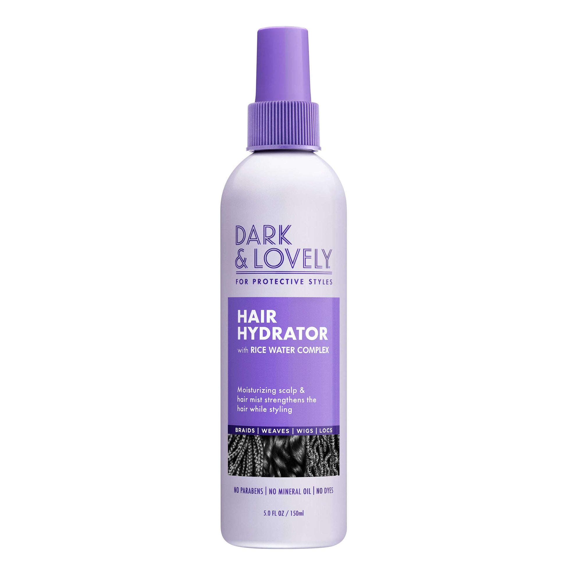 Dark and Lovely For Protective Styles Hair Hydrator with rice water complex 5.0 fl oz