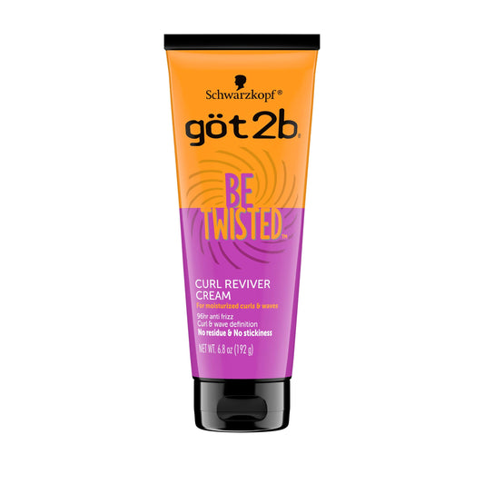 GOT2B Be Twisted Curl Reviver Cream, 6.8 Ounce (Pack of 1)