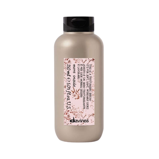 DAVINES This is a Texturizing Serum, Workable Formula For Creating Body And Structure, Shaping Blow Dry Styling, Paraben-Free, 5.07 Fl. Oz.