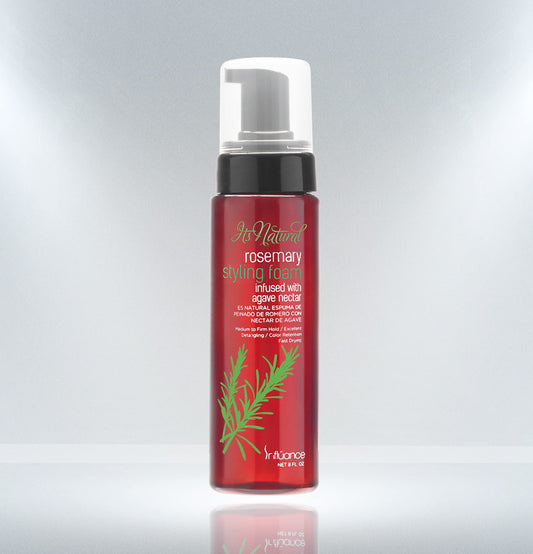 INFLUANCE It's Natural Rosemary Styling Foam Infused with Agave Nectar