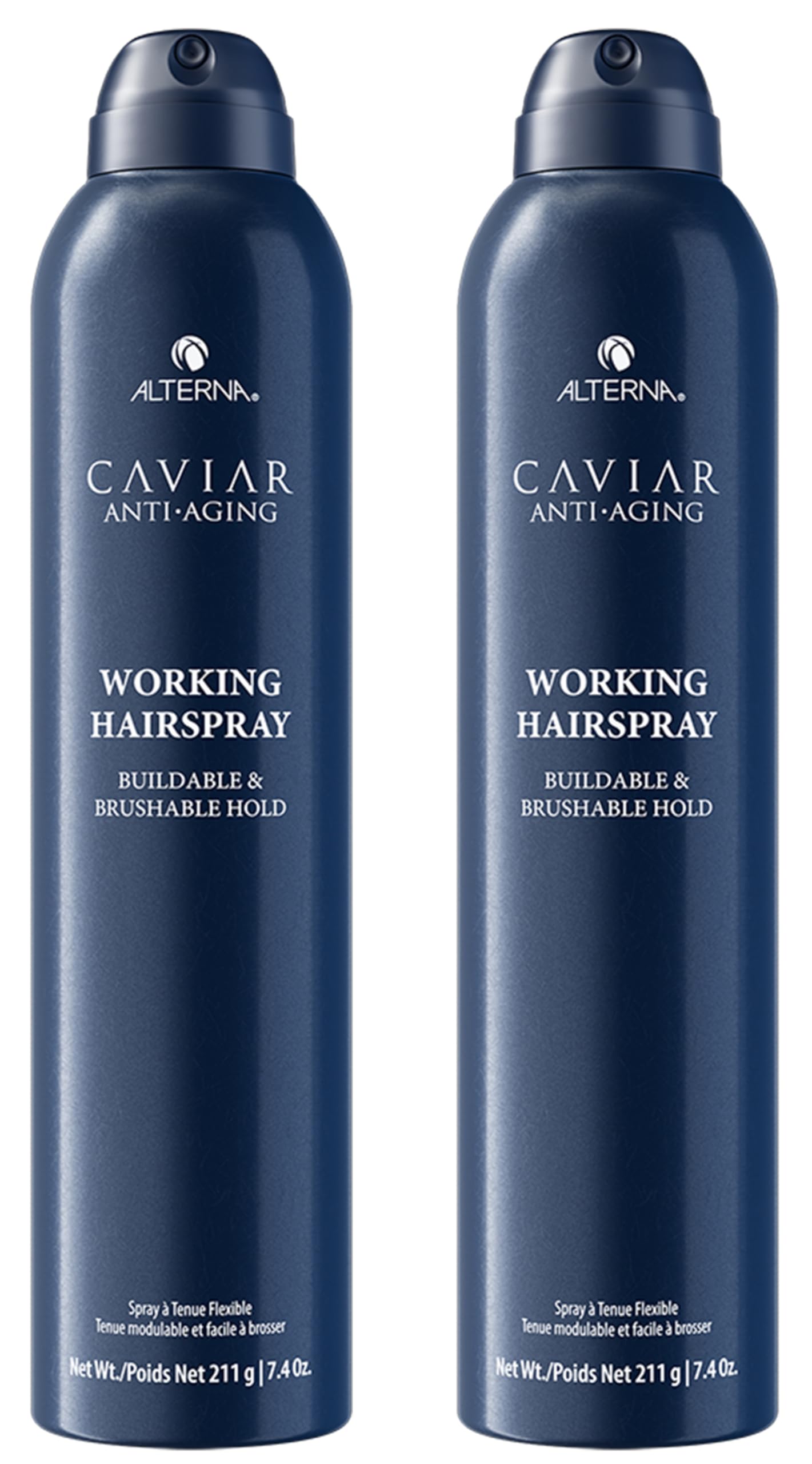 ALTERNA Caviar Anti-Aging Professional Styling Working Hair Spray Ultra-dry, Brushable Helps Control Frizz & Adds Shine Sulfate Free