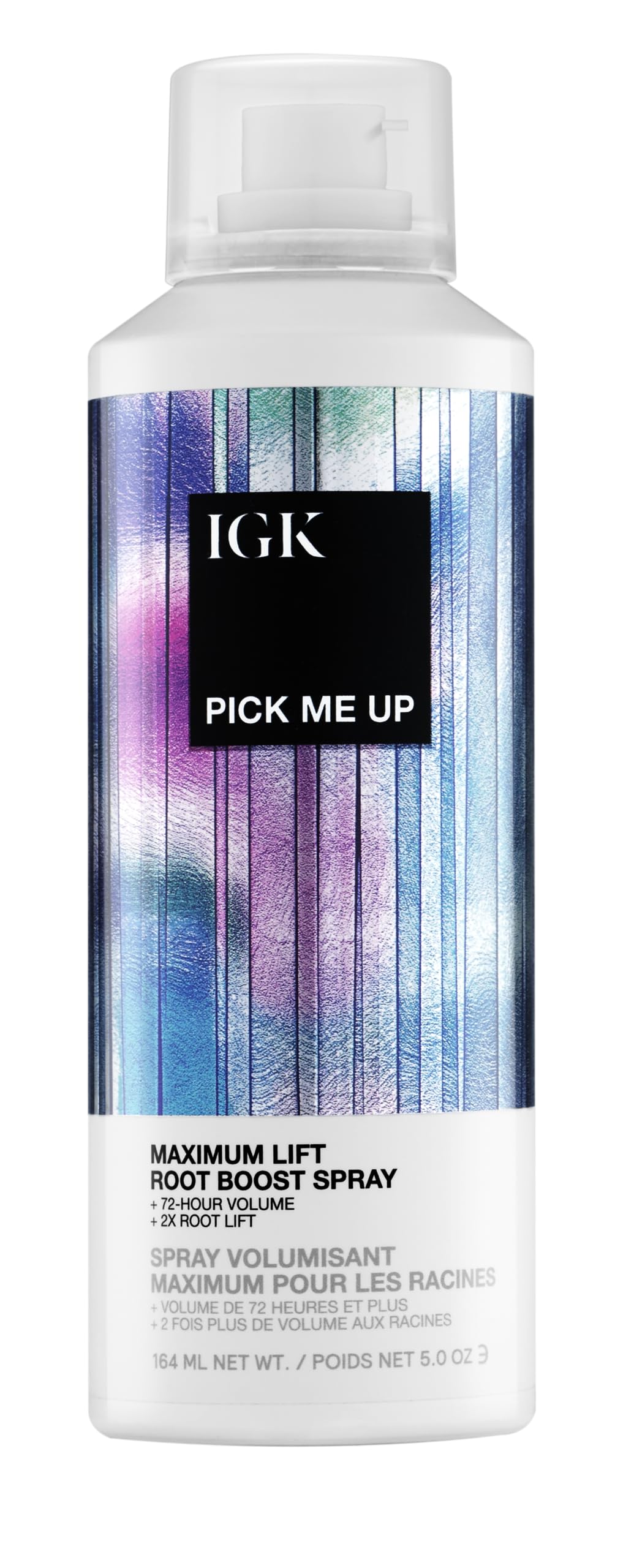 IGK PICK ME UP Maximum Lift Root Boost Spray | Instantly Lifts, Adds Volume + Thickness | Vegan + Cruelty Free | 5 Oz