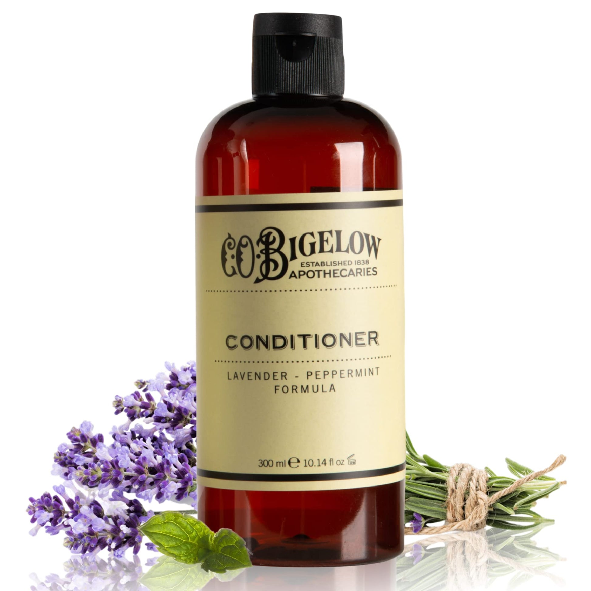 C.O. Bigelow Conditioner, Lavender Peppermint Conditioner Moisturizes & Softens Hair, Hydrating Luxury Conditioners for Men & Women, 10.4 Fl Oz.