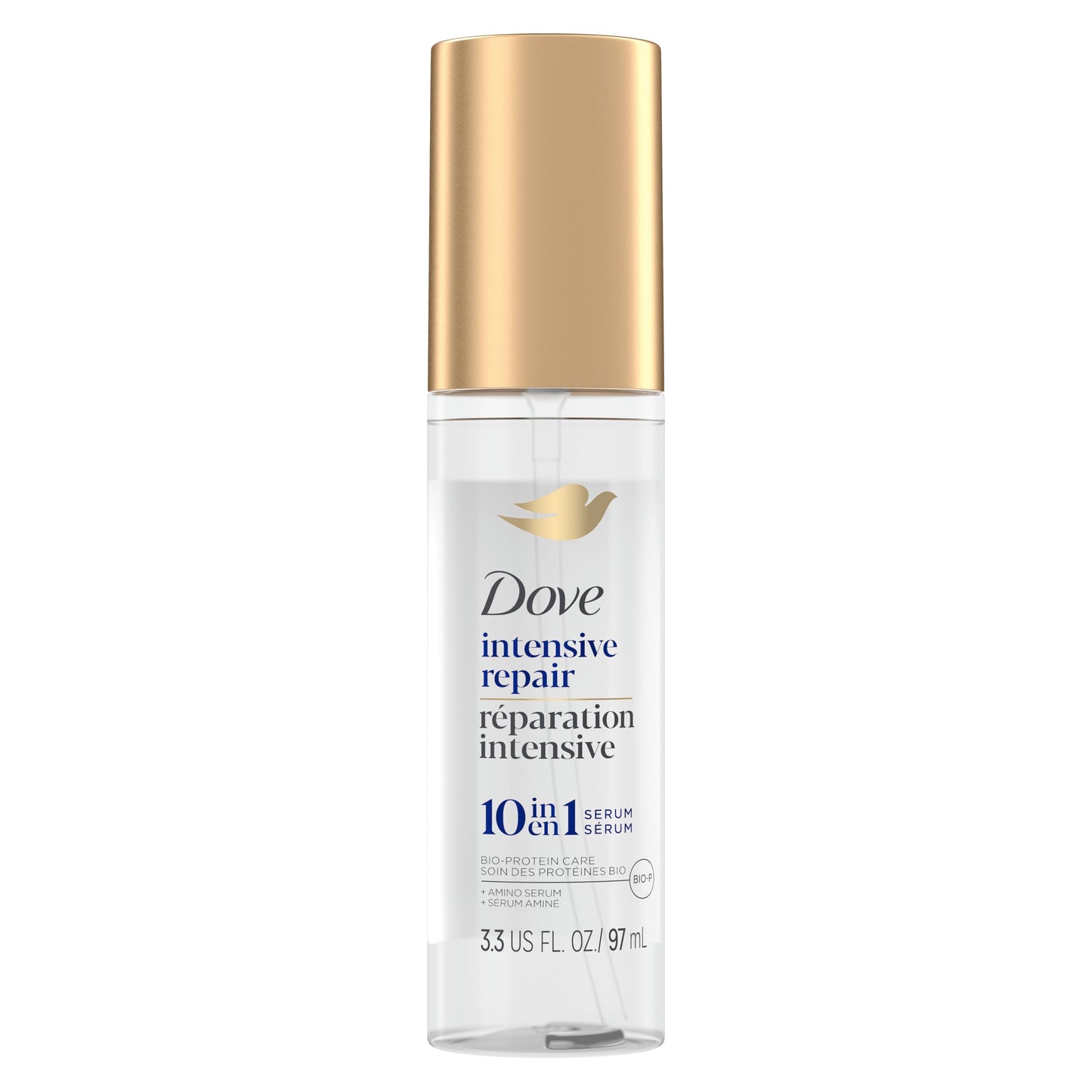 DOVE Intensive Repair Amino Serum for Damaged Hair with Bio-Protein Care Technology 3.3 oz