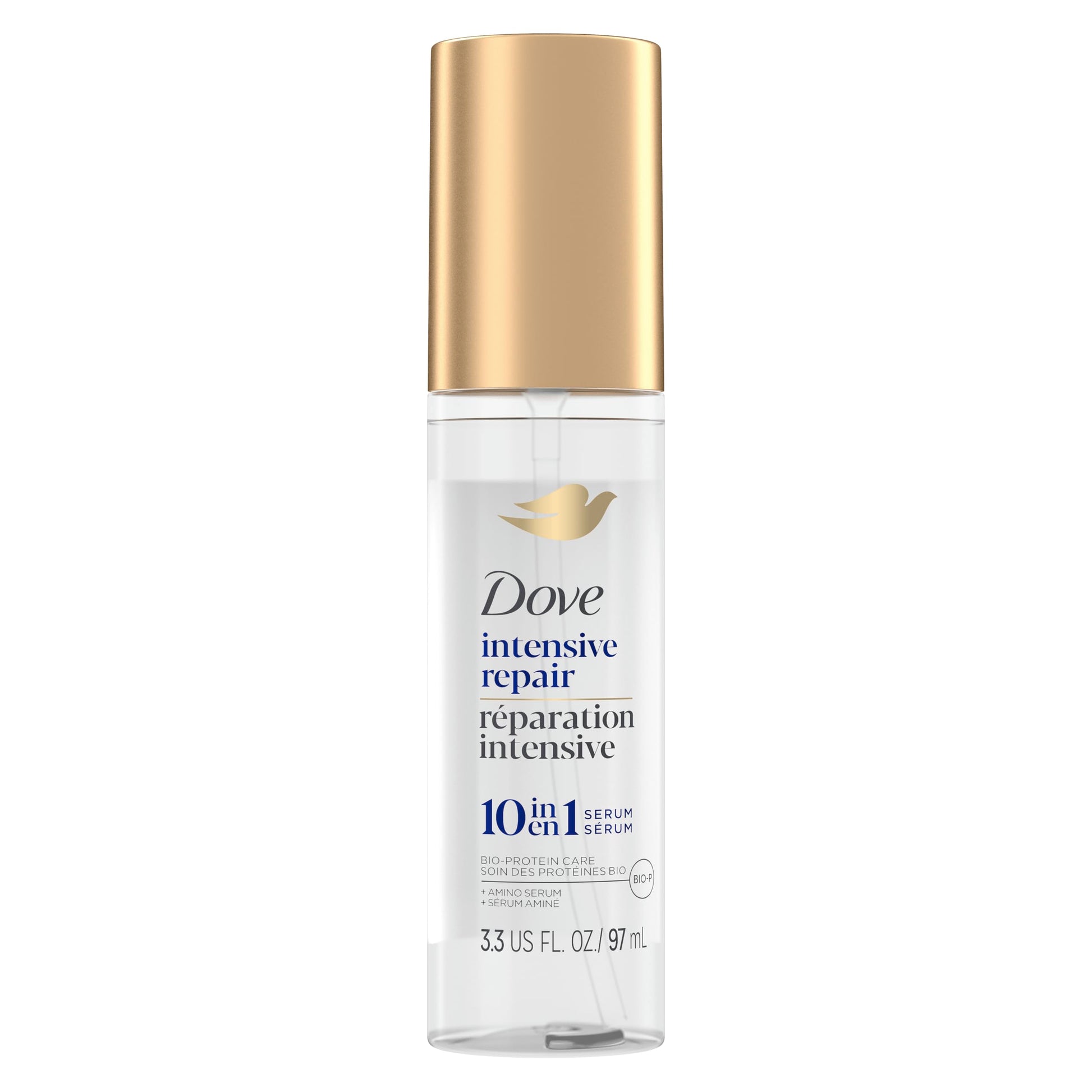DOVE Intensive Repair Amino Serum for Damaged Hair with Bio-Protein Care Technology 3.3 oz