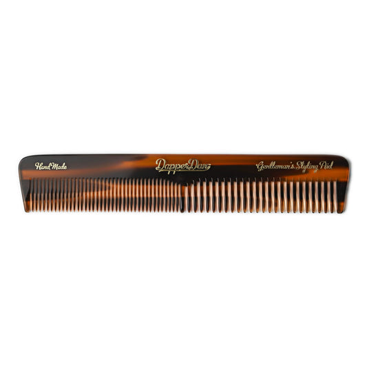 Dapper Dan Handmade Hair Styling Comb, Hand Polished for a Smooth Glide Through Hair, 170mm x 30mm