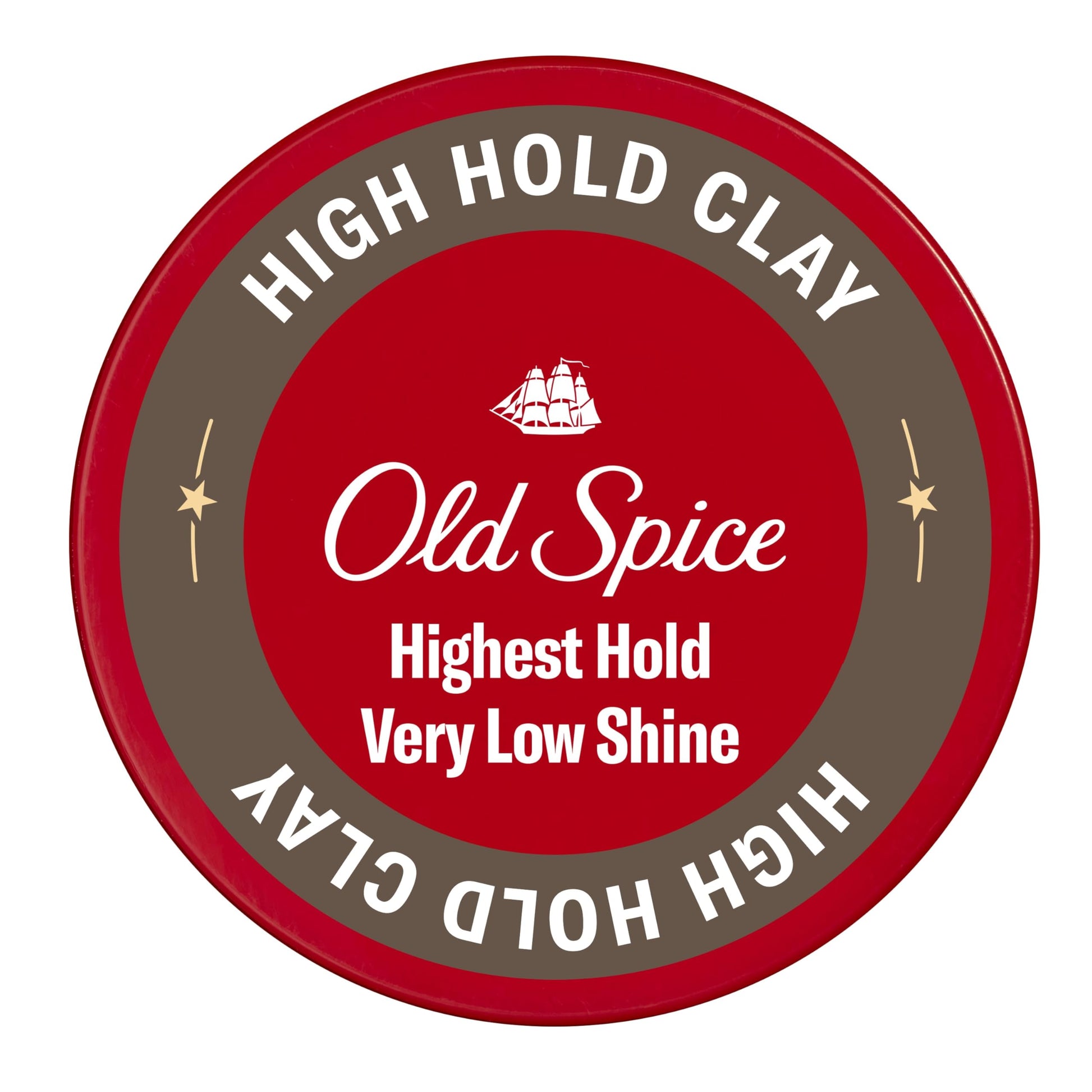 OLD SPICE High Hold Hair Styling Clay for Men, High Hold, Very Low Shine, 2.22 Oz