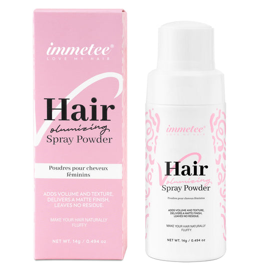 immetee Texture Powder, Volumizing Powder for Hair Volume & Texture, Opaque Effect & Natural Finish, Hair Volume Spray Root Lifting Powders 14g