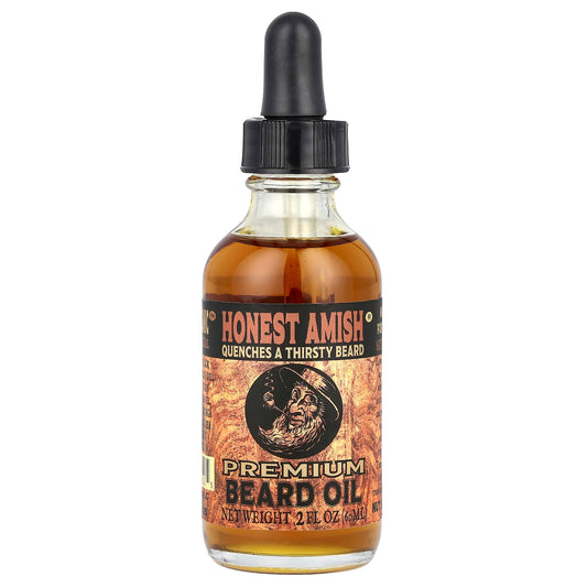 Honest Amish - Premium Beard Oil - 2 Ounce