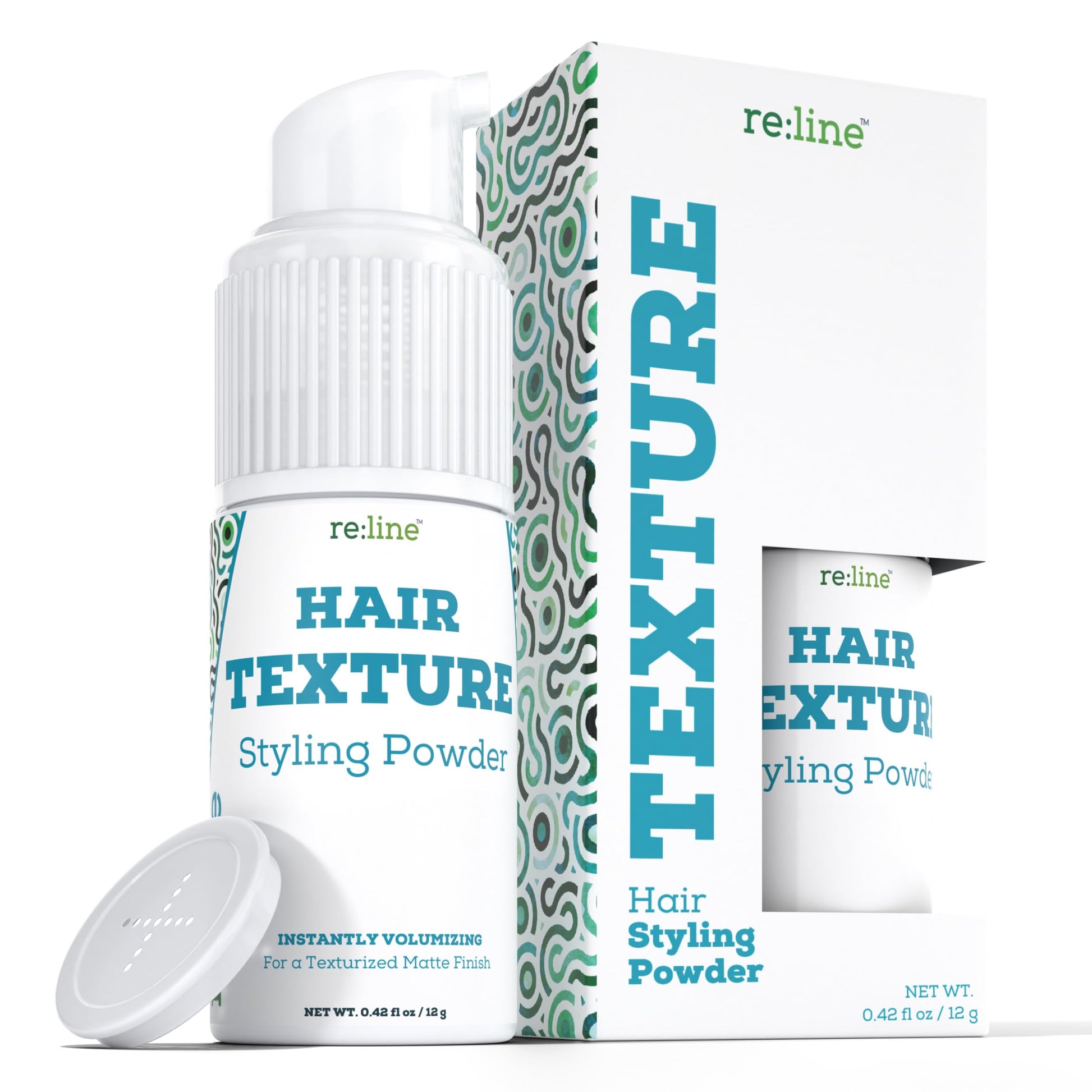 Hair Texture Styling Powder - Natural Matte Hairstyle for Texturizing and Volumizing - Root Lifting Powder for Men and Women - Straight, Curly, or Wavy Hair - Mattifying and Thickening