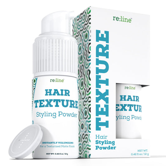 Hair Texture Styling Powder - Natural Matte Hairstyle for Texturizing and Volumizing - Root Lifting Powder for Men and Women - Straight, Curly, or Wavy Hair - Mattifying and Thickening