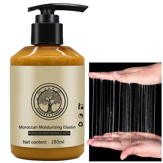 Moroccan Curl Defining Cream for Natural Hair 300g | Long-Lasting Moisture, Anti-Frizz & Elasticity | With Argan Oil, Vitamin E & Keratin | Vegan, Cruelty-Free