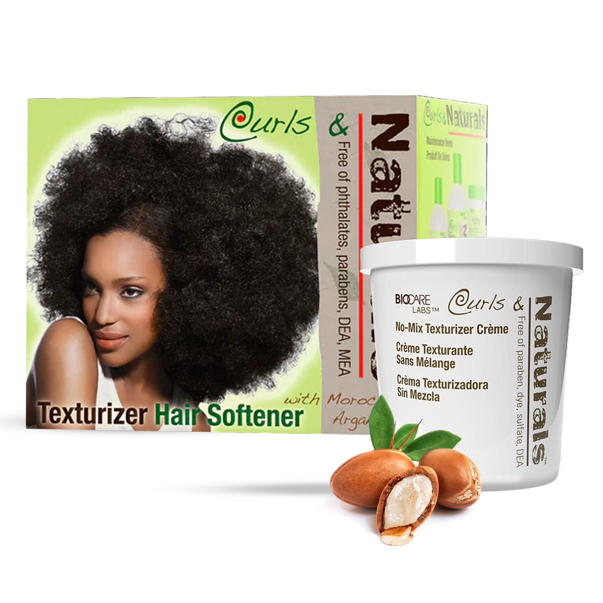 Texturizer Hair Softener with Moroccan Argan Oil