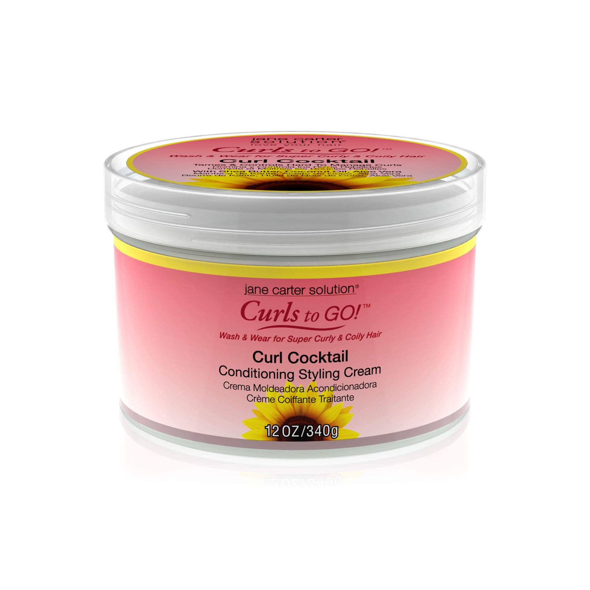 JANE CARTER SOLUTION Curls to Go Cocktail Conditioning Cream (12oz) - Hydrating