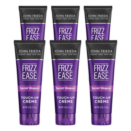 JOHN FRIEDA Frizz Ease Secret Weapon Touch-Up Cr�me, 4 Ounces (Pack of 6)