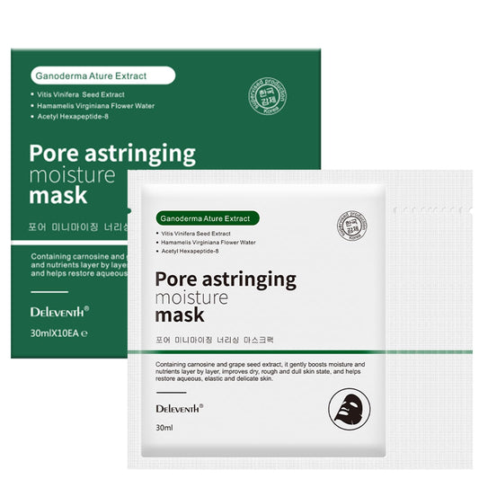 10 Pack Moisture Face Mask, Classic Authentic Deep Moisturizing Hydrating Facial Sheet Mask for Reduce Wrinkles,Improve Elasticity Firming,Pore Minimizing,Korean Skin care