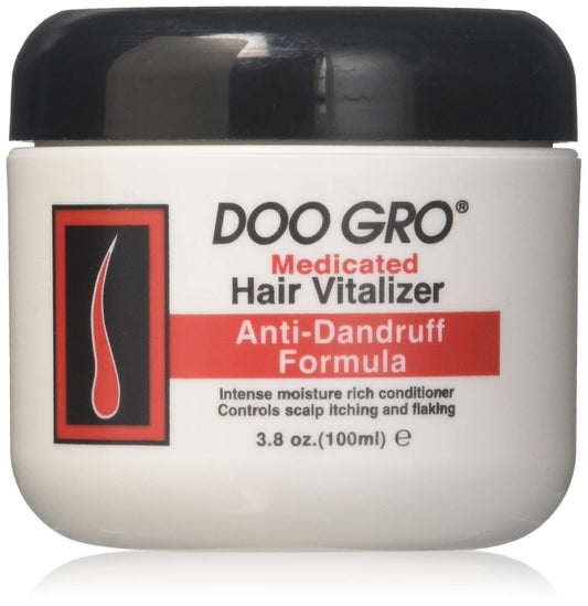 DOO GRO Medicated Hair Vitalizer Anti-dandruff Formula 3.8 Oz