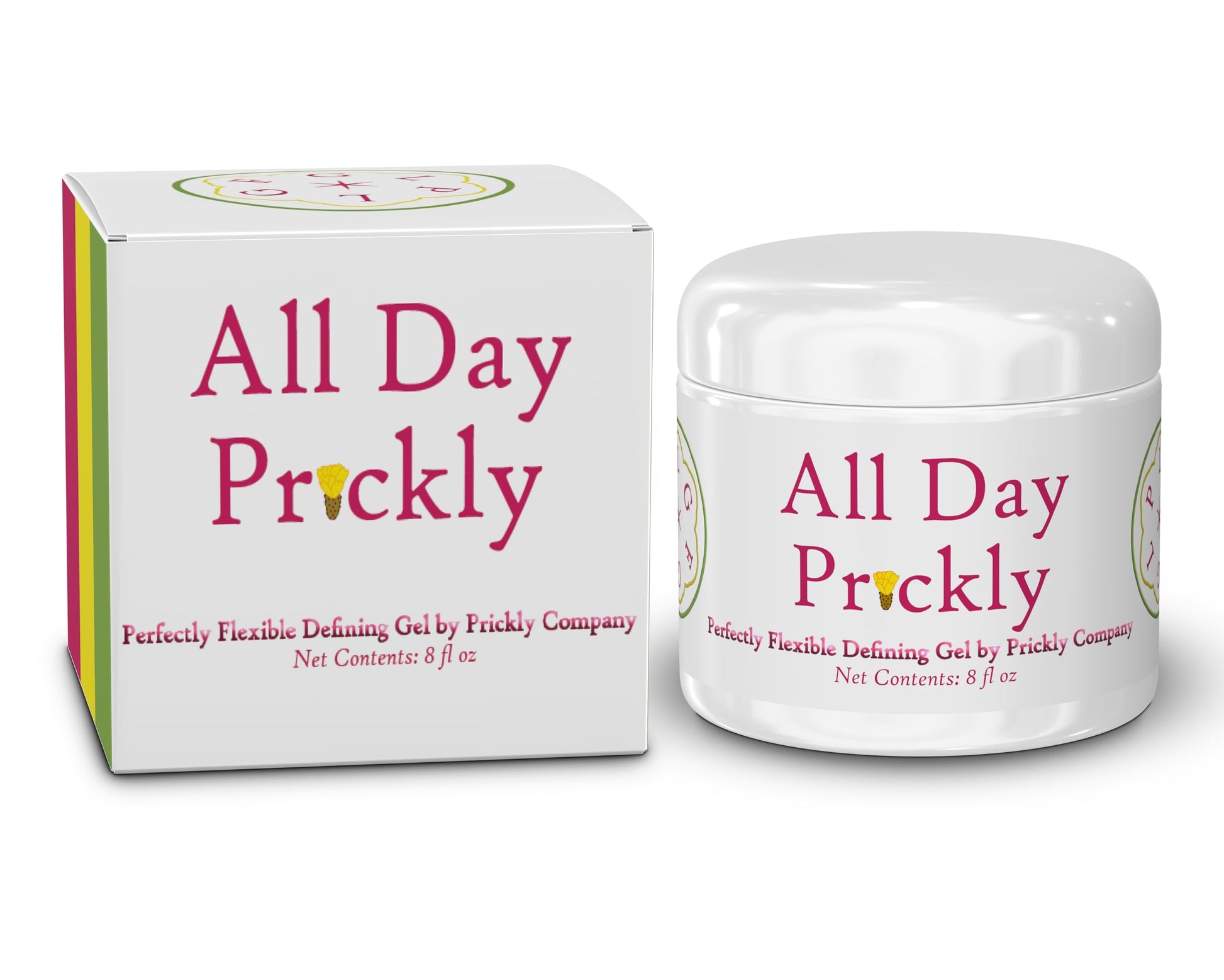 Prickly Company All Day Prickly Perfectly Flexible Defining Gel The perfect styling product for a flawless look on All of your biggest Days.