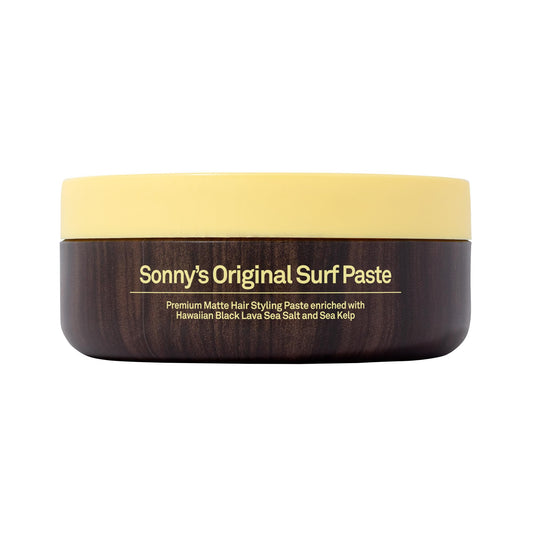 SUN BUM Sonny's Original Surf Paste - Matte Finish Hair Styling Paste - Medium Hold - 3 oz