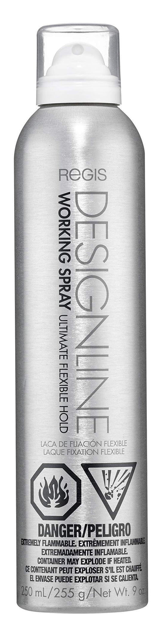 DESIGNLINE Working Spray, 9 oz - Regis Ultimate Flexible Spray Styling Aid