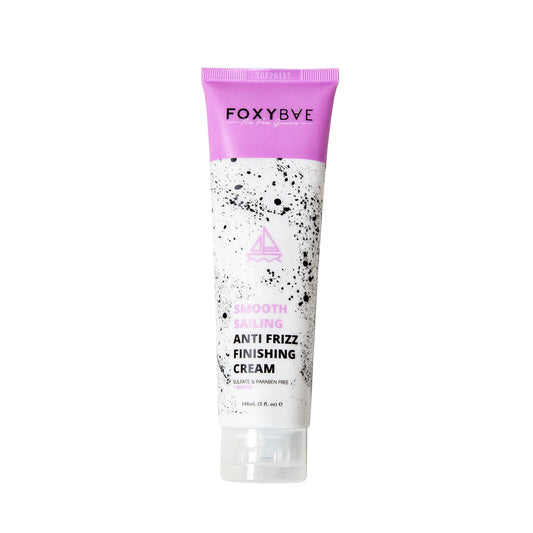 FoxyBae Anti Frizz Finishing Cream - with Biotin - Frizz-Control, Detangles, Smooths, Styles - Smooth Sailing - 5 Fl Oz