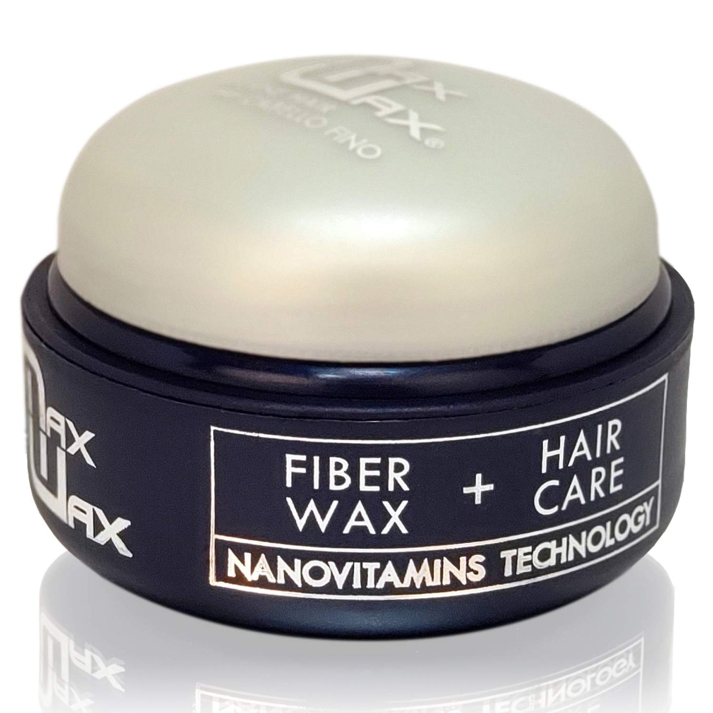 MaxWax Natural Hair Fiber Wax With Hair Care Treatment Natural Ingredients Nanovitamins and Essential Oils. Paraben Free. Helps Repair, Thicken, Strengthen, Grow and Protect Hair