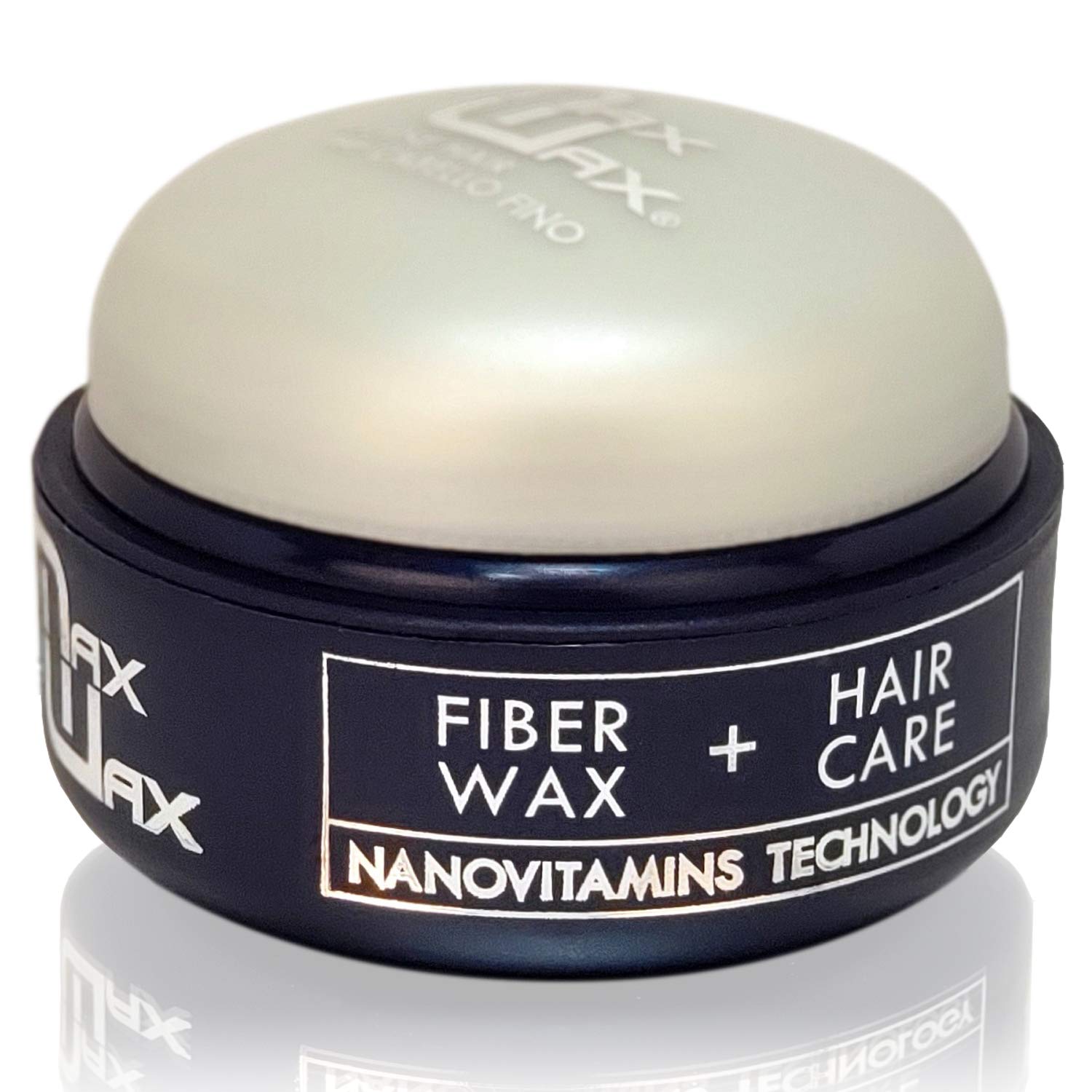 MaxWax Natural Hair Fiber Wax With Hair Care Treatment Natural Ingredients Nanovitamins and Essential Oils. Paraben Free. Helps Repair, Thicken, Strengthen, Grow and Protect Hair