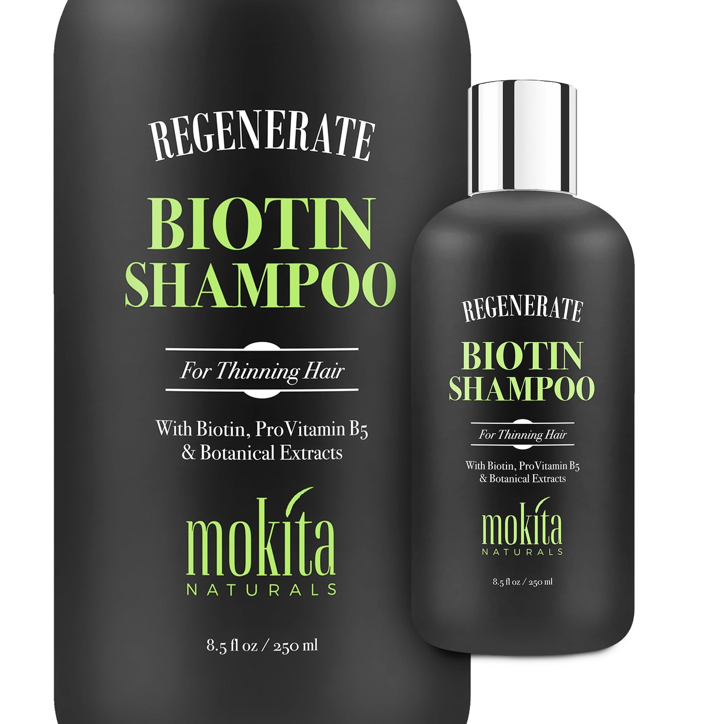 Hair Volumizing and Regrowth Shampoo for Thinning Hair, Sulfate-Free & Vegan-Friendly, 8.5 Ounces