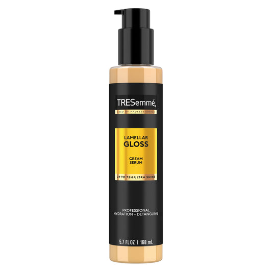 TRESEMME Hydrating & Detangling Cream Serum Lamellar Gloss Ultra Shine Up to 72H 5.7 Fl Oz