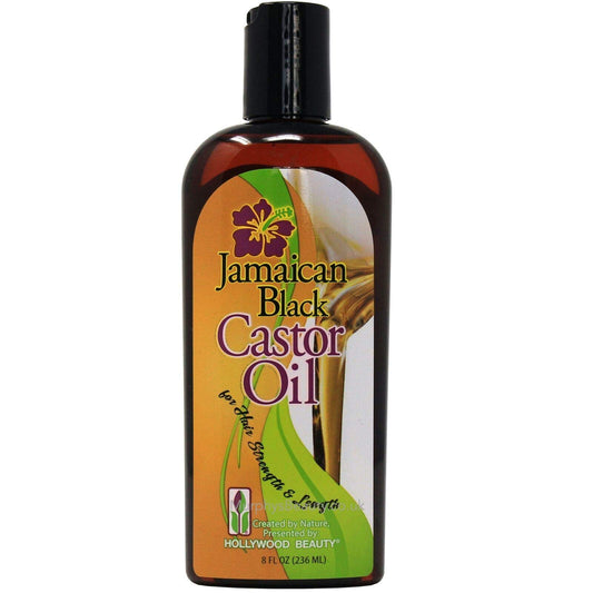 Hollywood Beauty jamaican black castor oil 8 fluid ounce, Black, 8 Fl Oz