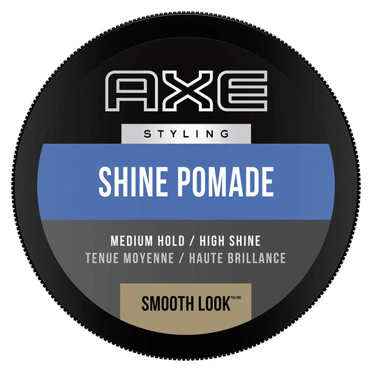 AXE Smooth Look Pomade - Sophisticated Shine, Easy Styling Hair Product 2.64oz