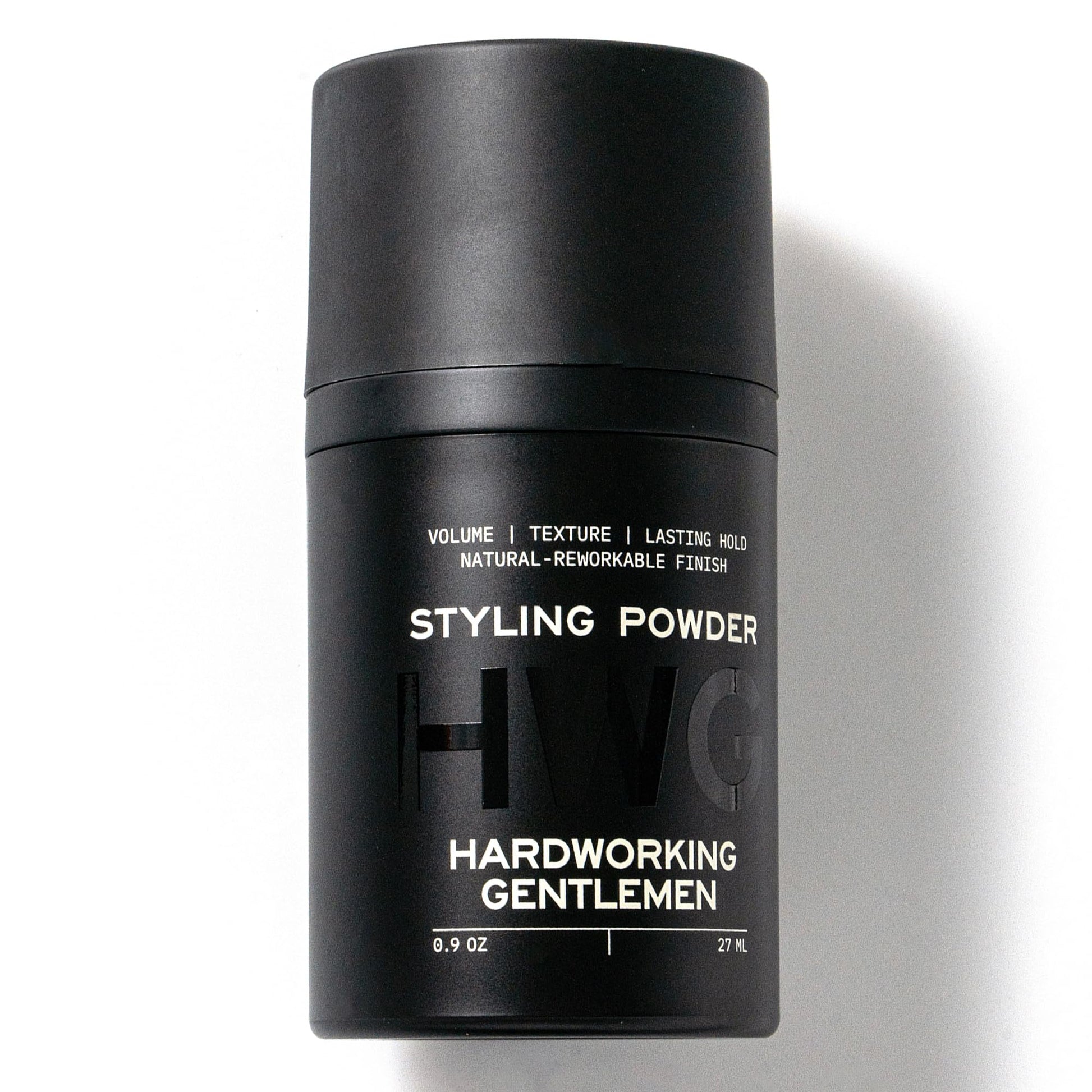 Hardworking Gentlemen - Hair Styling Powder for Men - Provides Volume and Texture - High Hold, Paraben and Cruelty Free - 0.9oz.