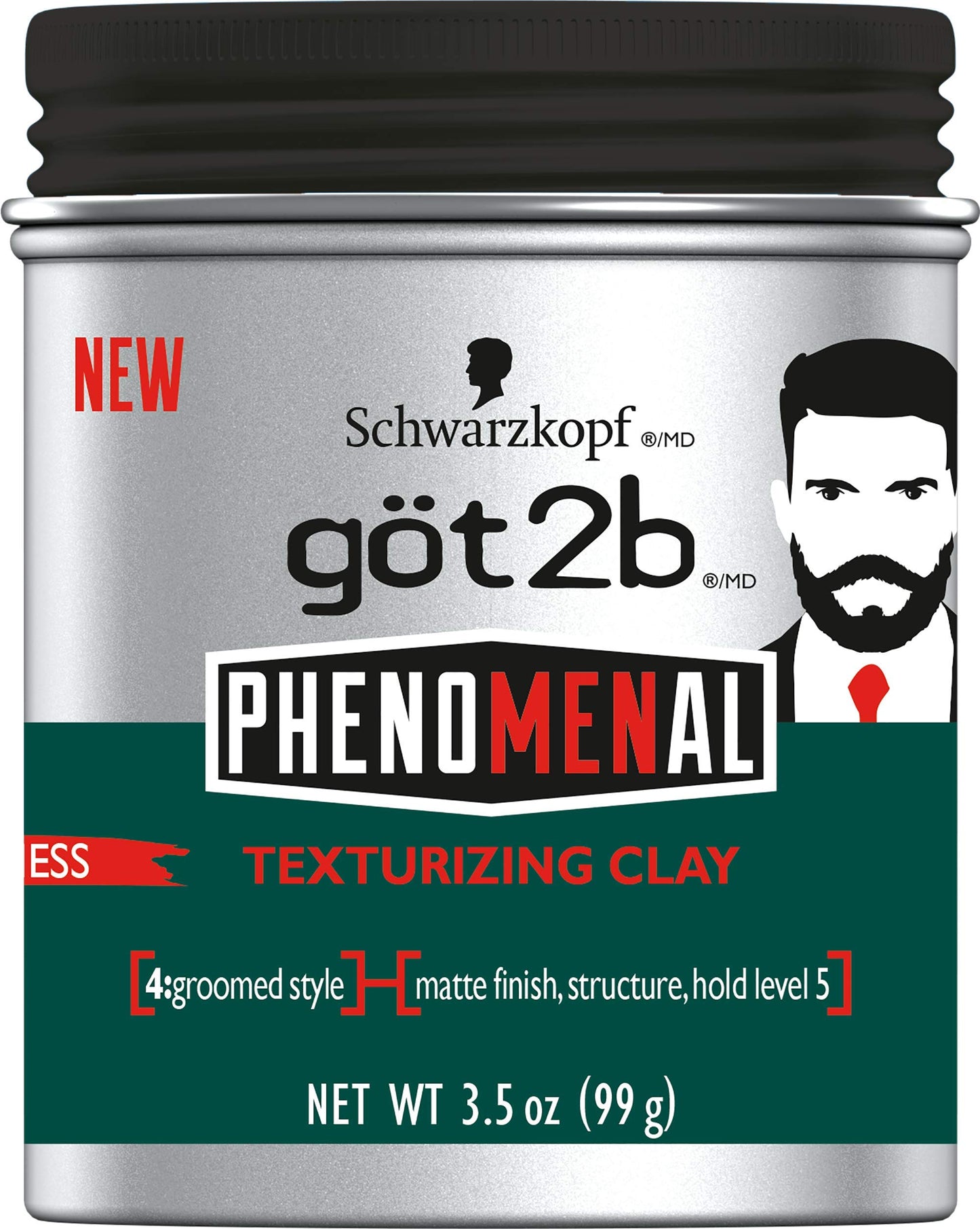 GOT2B Phenomenal Texturizing Clay 3.5 Ounce