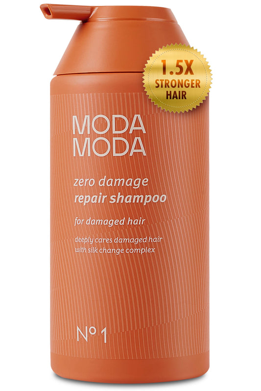 Zero Damage Hair Repair Shampoo for Strengthening | Clarifying for Build Up w/Ceramides, Panthenol & Polyphenol | Purifying No Sulfates No Parabens 17.63oz
