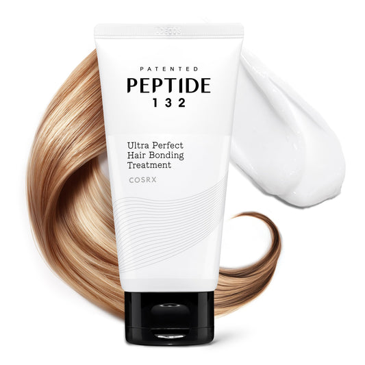 COSRX PEPTIDE 132 Hair Bond Repair Treatment - Deep Conditioner Hair Mask for Damaged, Dry Hair, Repairs Breakage & Split Ends with Collagen & Hyaluronic Acid, For All Hair Types 4.05 fl oz