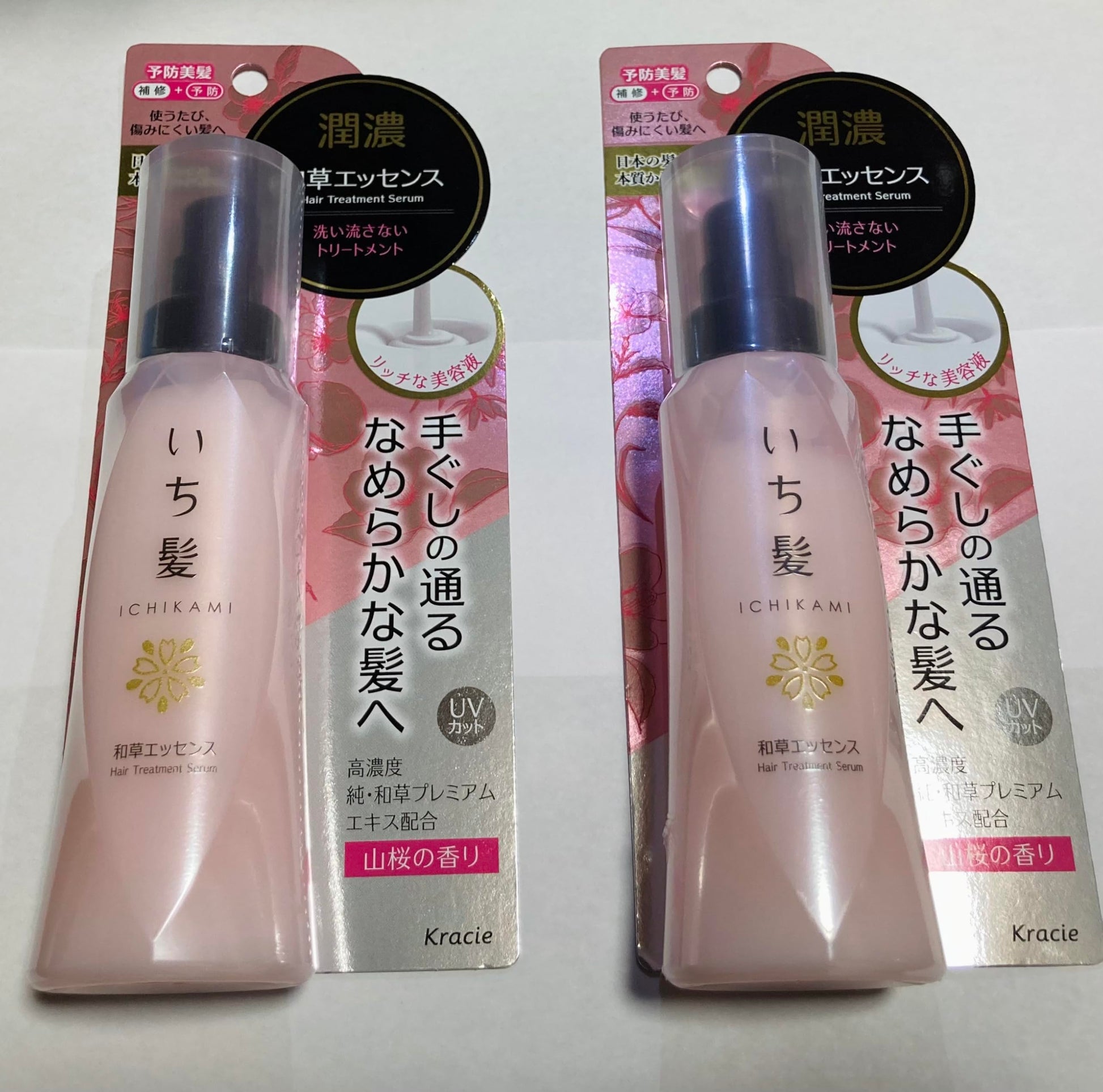 Ichikami Hair Essence 3.38floz(100ml) Set Of 2 Japanese Hair Serum For Damaged Hair