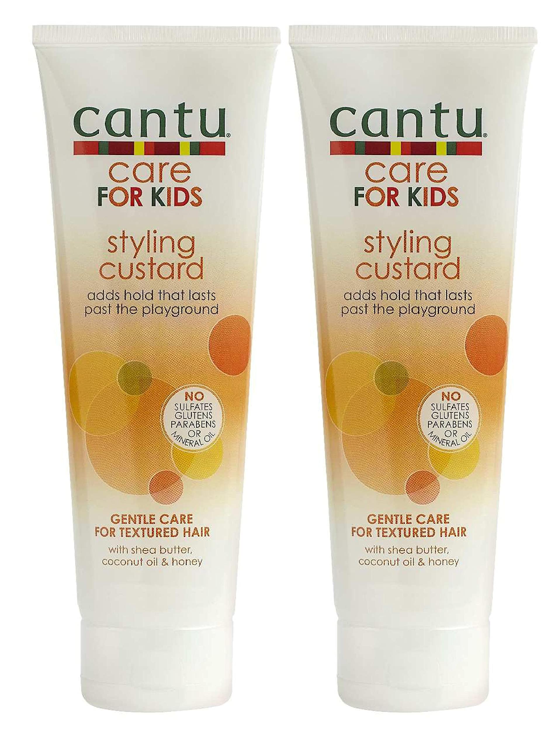 CANTU Care For Kids Styling Custard 8 Ounce Tube (235ml) (2 Pack)