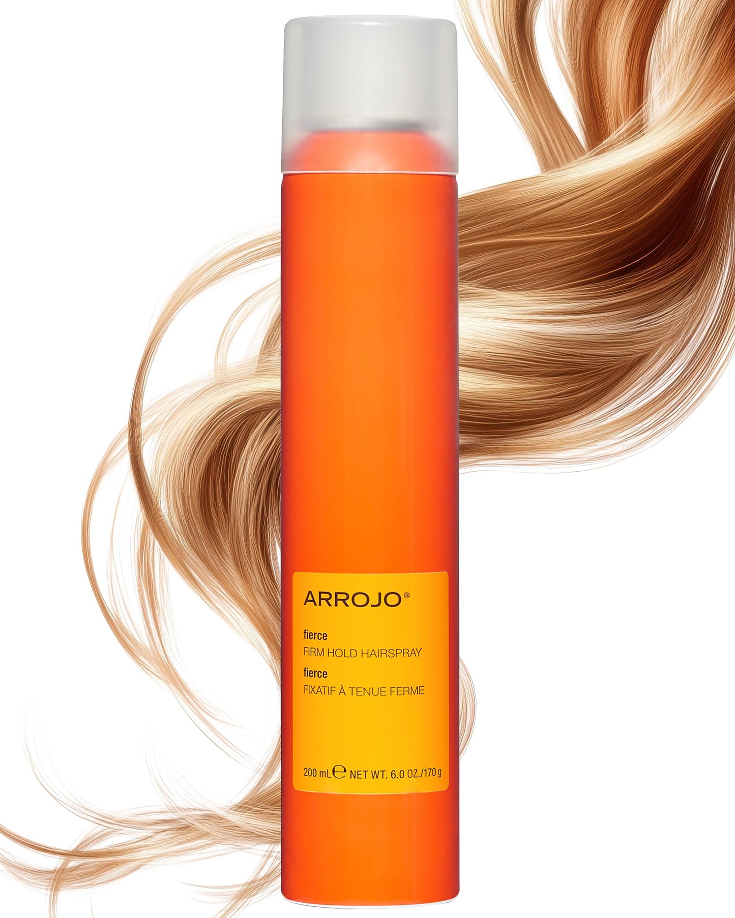 ARROJO Set and Style Spray Sulfate & Paraben-Free Firm Hold Hairspray Anti Humidity Shine Spray for All Hair Types, 6 oz.
