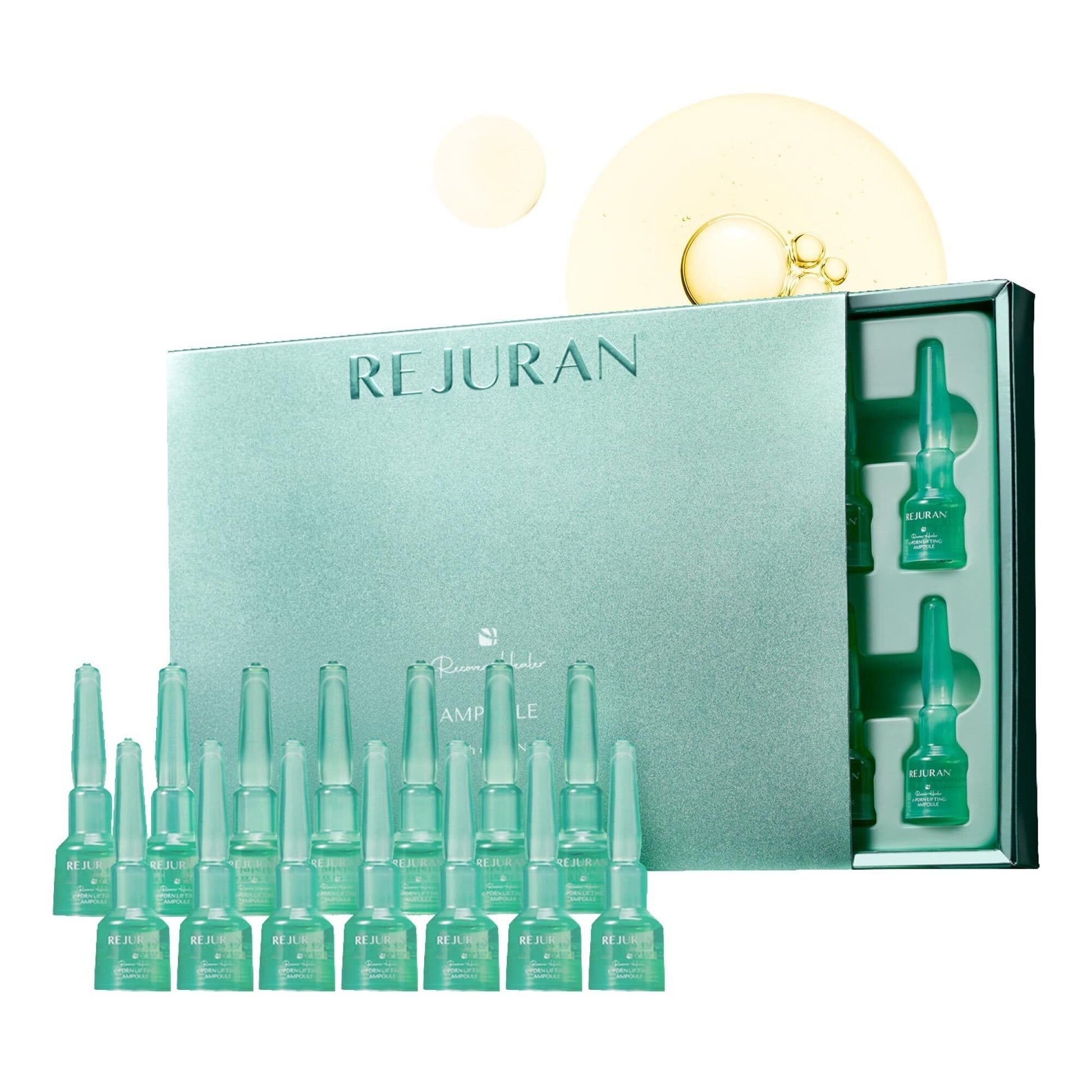 REJURAN¨ Recover c-PDRN¨ Lifting Ampoule - High Does Original Salmon DNA PDRN Serum DNA for Rejuvenation, Hydration, Skin Soothing, and Intensive Anti-Aging Korean Skincare. (2ml x 14 Vials)