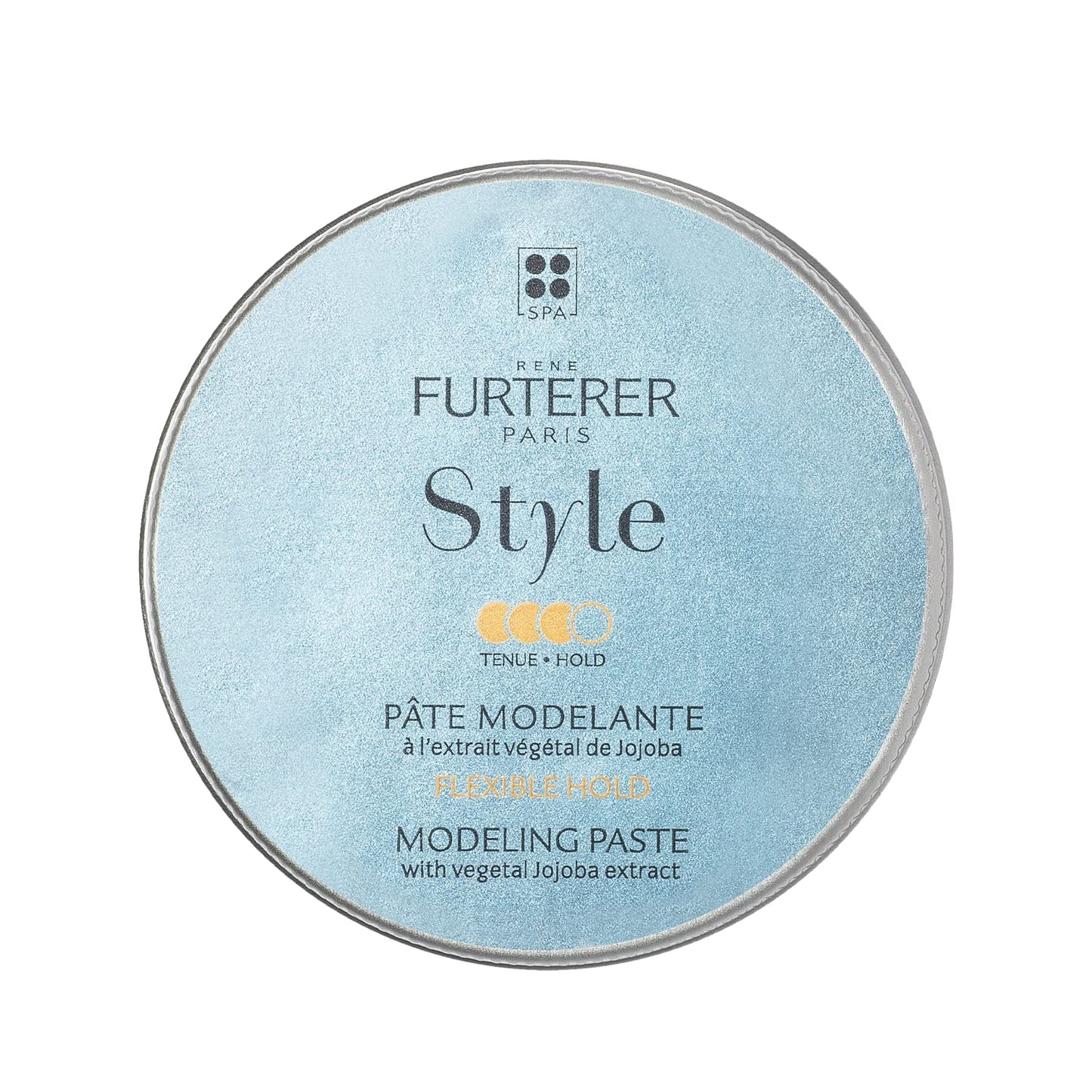 Rene Furterer STYLE Modeling Paste - Sculpts & Texturizes - Flexible Hold - With Moisturizing Jojoba Extract - All Hair Types - Vegan & Silicone-Free - 2.5 fl. oz.