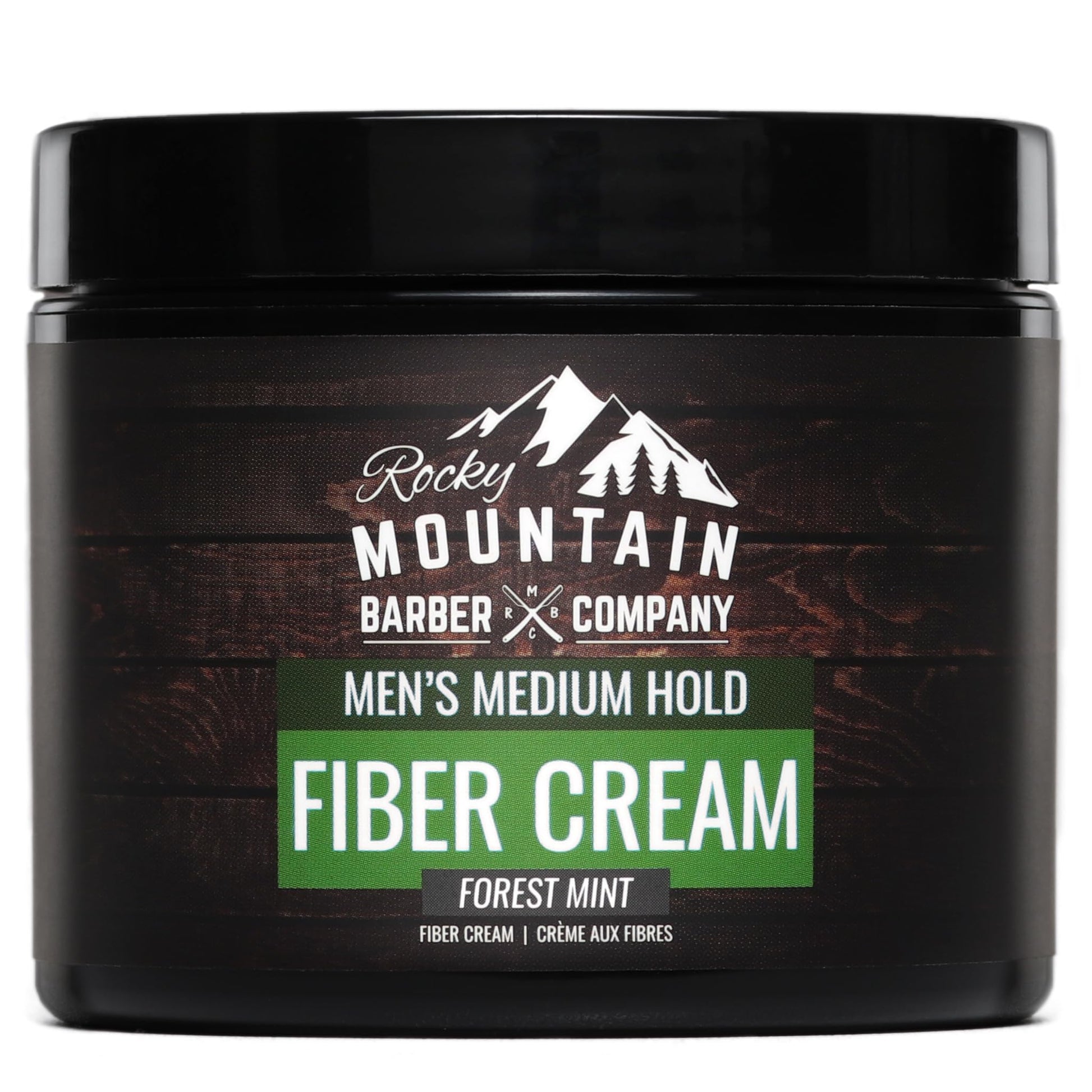 Men's Fiber Hair Cream - Classic Hair Styling Product with Medium Hold & Shine for Modern and Classic Hairstyles - No Artificial Fragrance - For All Hair Types - Easy to Wash Out - 4 oz