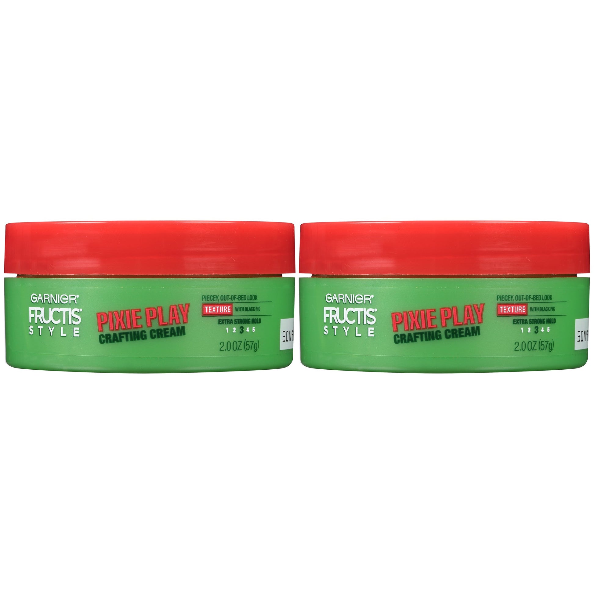 GARNIER Fructis Style Pixie Play Crafting Cream, Extra Strong Hold, 2.0 Oz, 2 Count (Packaging May Vary)