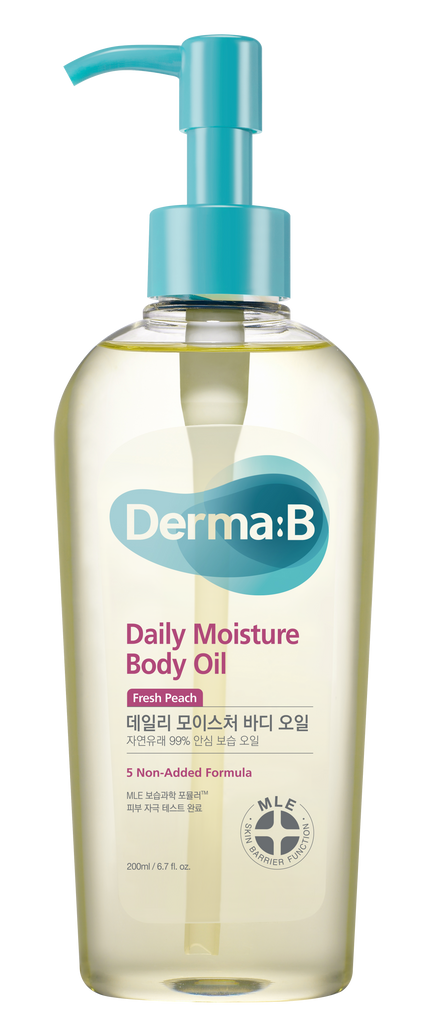 Derma-B Daily Moisture Body Oil FRESH PEACH 200ml