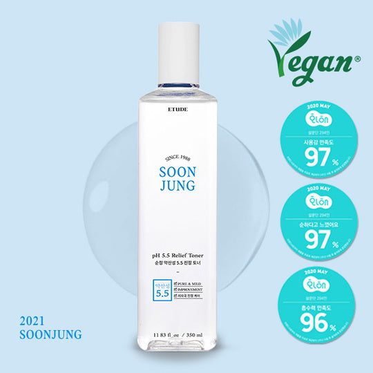 Soon Jung PH 5.5 Relief Toner 350ml 2022