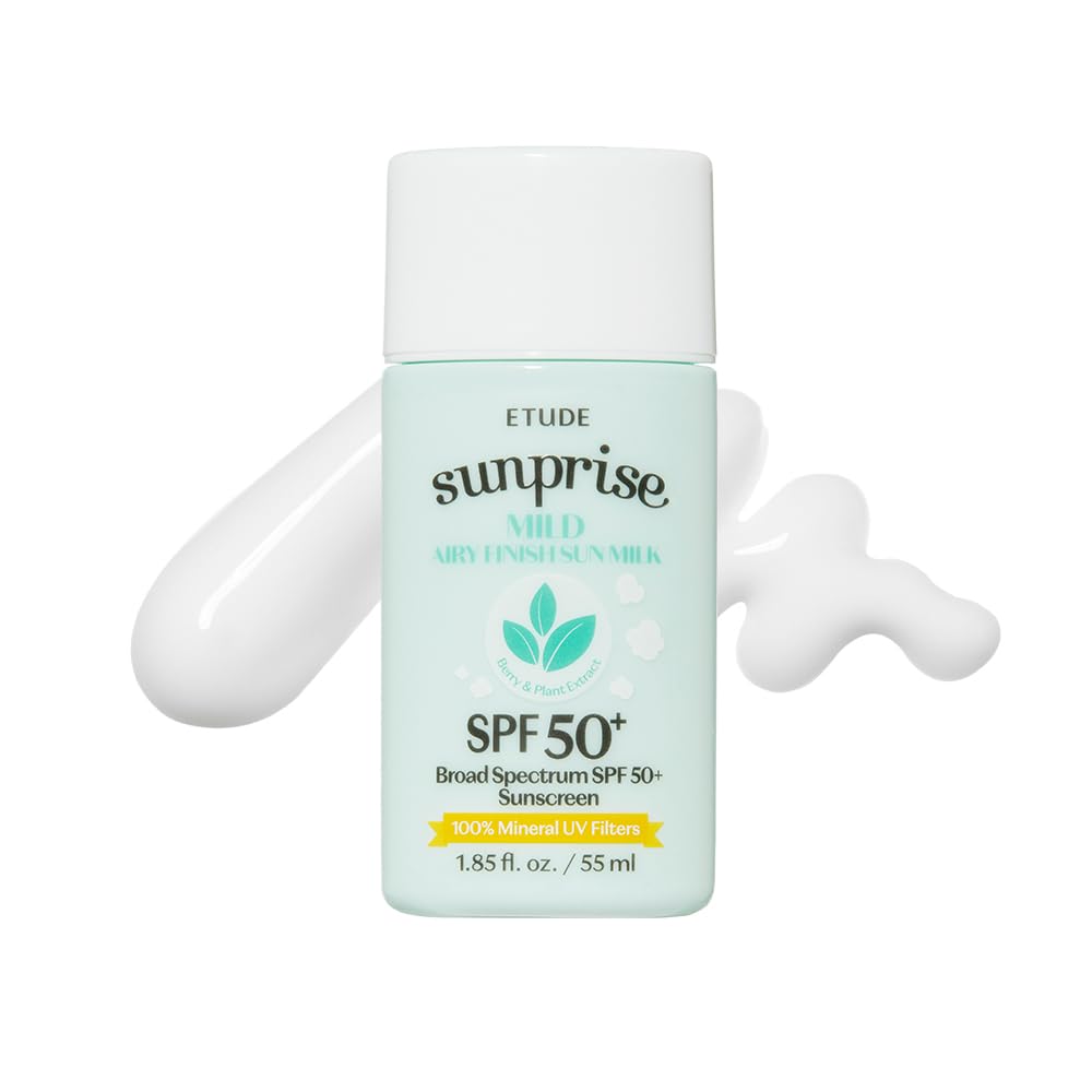 OTC) Sunprise Mild Airy Finish Sun Milk 55ml