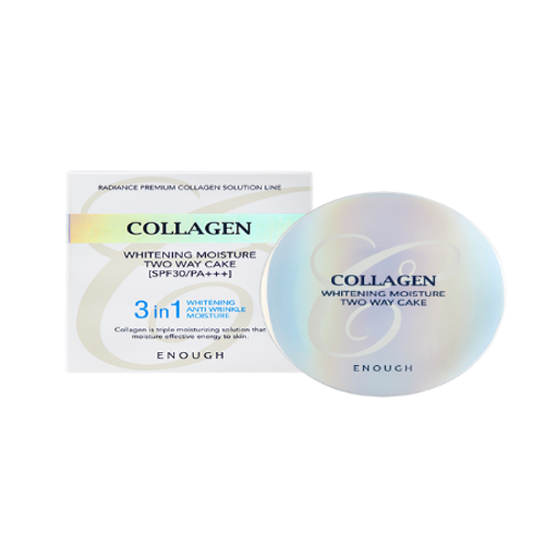 Collagen Whitening moisture two-way cake #21