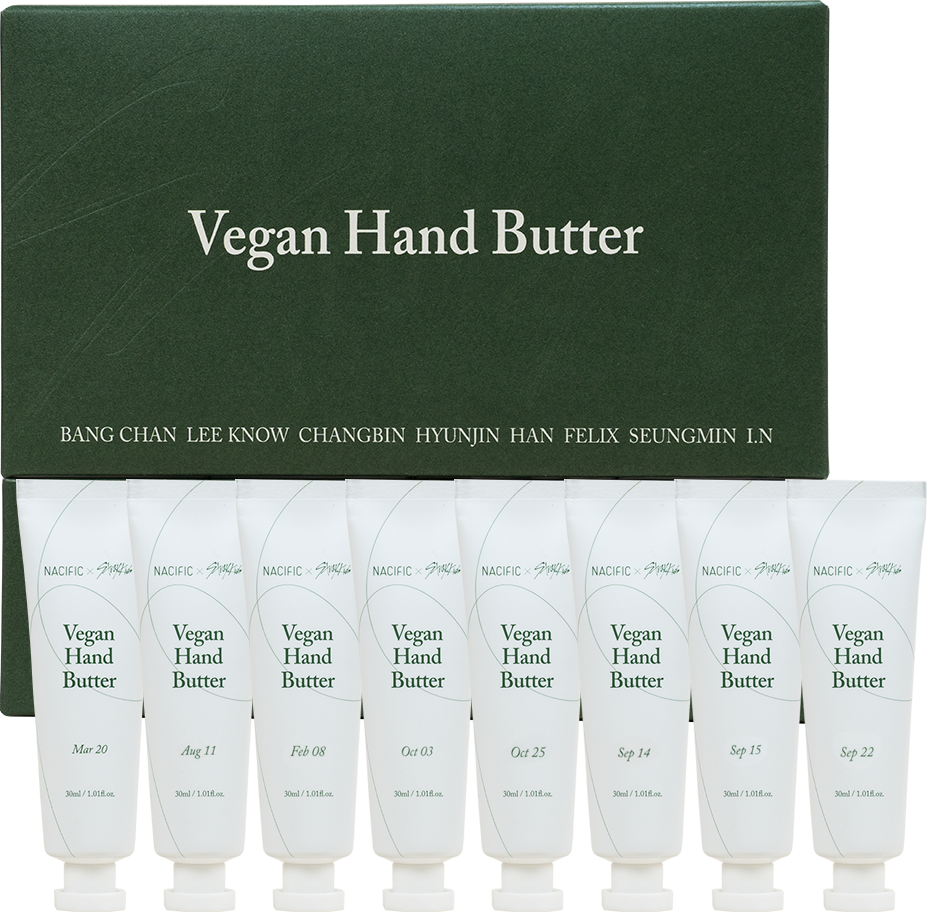 Vegan Hand Butter Set x Stray Kids Collaboration