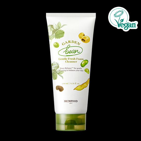 Garden Bean Gentle Fresh Foam Cleanser 200ml